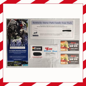 Kentucky Horse Park Family Four Pack & 2 Free JJ's Sandwich item