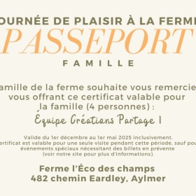 Éco des champs #1 ( valeur de 60$) item
