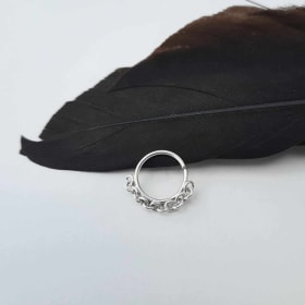 Septum argent sterling #1 ( valeur de 45$) item