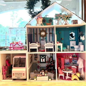 #18. Custom Made American Girl Doll House item