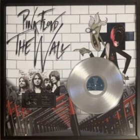 Pink Floyd “The Wall” 3D Platinum Album Collage item