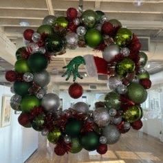 The Grinch's Heart Grew 3 Sizes Wreath by Farrell and Croft item