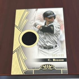 Topps Tier One Craig Biggio Card item