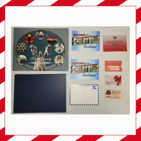 2 Books, 3 Post Cards, SCP Voucher & Three Sisters Gift Card item