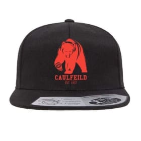 Black cap with Red logo item