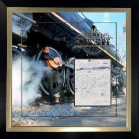 Johnny Cash Commemorative  Handwritten 3D “Soldier” Lyrics item