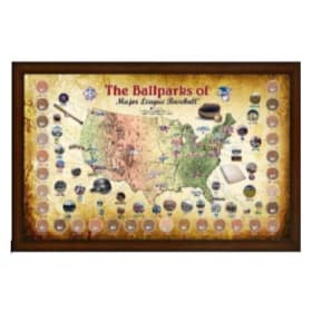 MLB “Game Played Ballpark” Ballpark Dirt Collage item