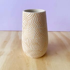 Floral Delight & Handcrafted Vase Package item