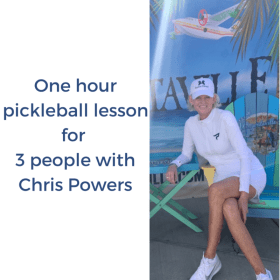 25. Pickleball Lesson with Chris Powers item