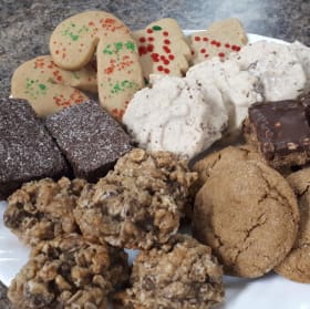 Tray of Christmas Cookies and Squares (2/6) item