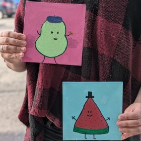 Lot 31. Fruit Folk item