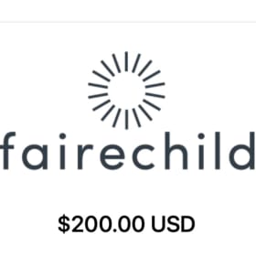 Fairechild Gift Certificate - $200USD item