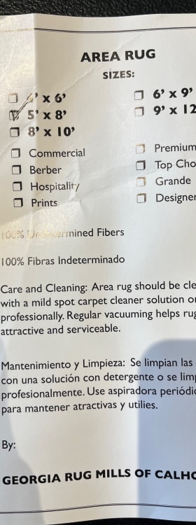 Georgia Rug Mills of Calhoun Area Rug item