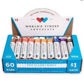 Box of chocolate bars (60 bars) item