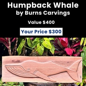 Humpback Whale Carving item