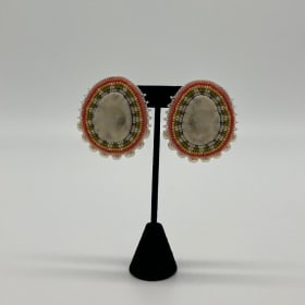 #48 Beaded ombre studs item