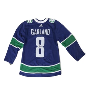 Signed Canucks Connor Garland Jersey item