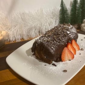 A055 - Bûche de Noël triple chocolat item