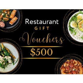 01. $500 Restaurant Vouchers - Retail $500 item