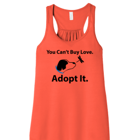 Coral "You Can't Buy Love, Adopt it" item
