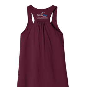 Maroon "Rescued is My Favorite Breed" item