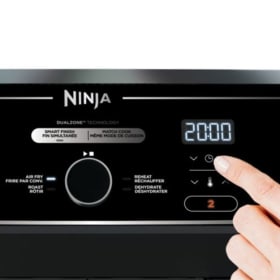 10.Ninja Foodi 4-in-1 Dual Zone Air Fryer - Retail $270 item
