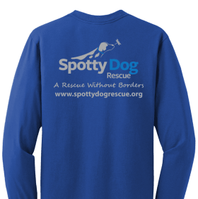 Royal Blue "Rescued is my Favorite Breed" item