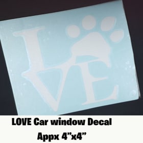 Oracal 641 Vinyl window decal item