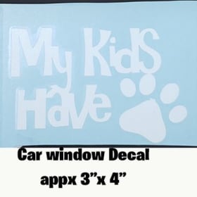 Oracal 641 Vinyl window decal item