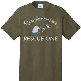 Heather Olive "Until there are None, Rescue One" item