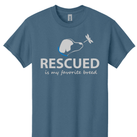 Indigo "Rescued Is my Favorite Breed" item