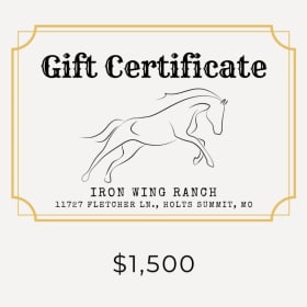 $1,500 Gift Certificate item