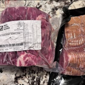 Lot 21. Grass-Fed Beef Roast & Bonus Bacon Bliss (4 lbs+) item