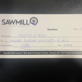 Golf Certificate Sawmill - D27A item