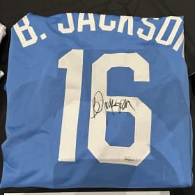 Autographed Bo Jackson Jersey item