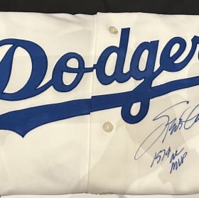 Autographed Steve Garvey Memorabilia item