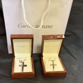Carter Jeweler His and Her Crosses item
