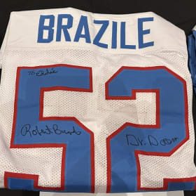 Autographed Jersey from Robert Brazile item