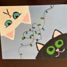 Priceless(?) original cat art work item