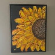 "Sunflow Bliss" Painting by Josee Gill item