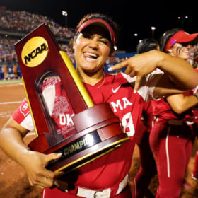 Personalized Jocelyn Alo Signed Softball item