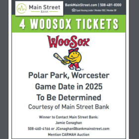 Worcester Red Sox tickets - 4 item