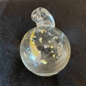 Marble Ornament with Authentic Klondike Gold Flake item