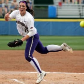 Personalized Danielle Lawrie Signed Softball item