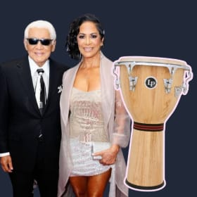 Sheila & Pete Escovedo Signed LP Djembe item