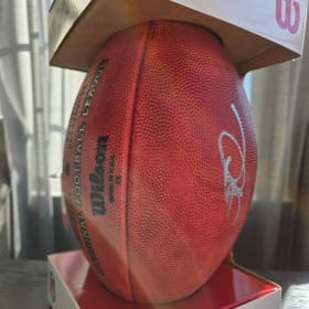 PHL Eagles Quarterback Jalen Hurts autographed football item