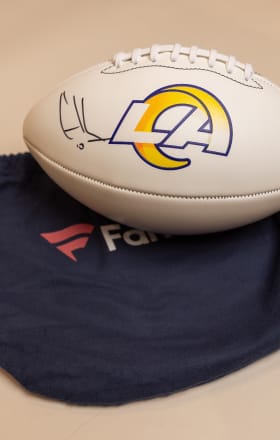 #35 Autographed Football by Cooper Kupp of the LA RAMS item