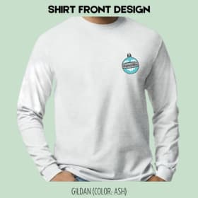 Christmas “Ash” Long Sleeve T-Shirt Size: X-Large item