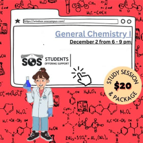 General Chemistry I Exam Aid Package + Session item