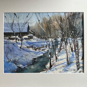 "Winter Day" Painting (Value: $320) item